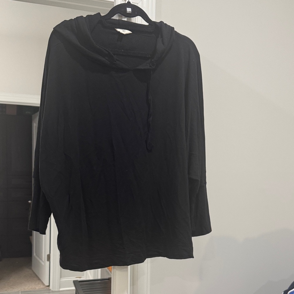 Terra & Sky Black Hooded Sweatshirt